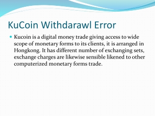 KuCoin Support Number (1-847-868-3847)