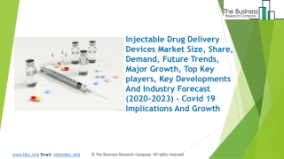 Global Injectable Drug Delivery Devices Market Overview And Top Key Players by 2023