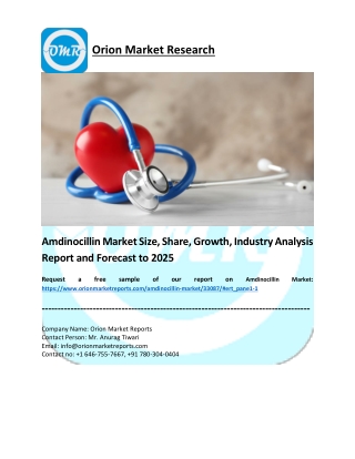 Amdinocillin Market