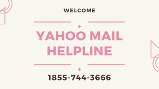 Yahoo Customer Care Phone Number 1855-744-3666