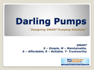 Darling Pumps -Get Best Pumping Solution in India