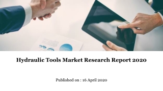 Hydraulic Tools Market Research Report 2020