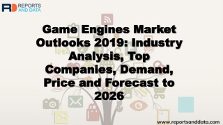 Game Engines Market Size, Industry Analysis, Shares, Cost Structures and Forecasts to 2026