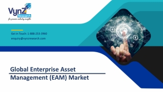 Global Enterprise Asset Management (EAM) Market – Analysis and Forecast (2019-2024)