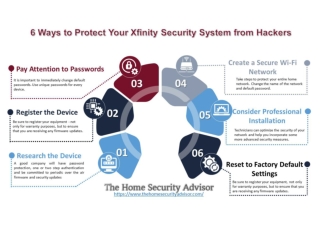 How to Protect Your Xfinity Security System From Hackers