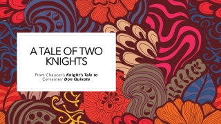 two knights tales