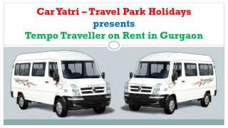 Tempo Traveller in Gurgaon