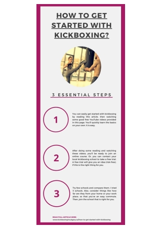 How to Get Started with Kickboxing?