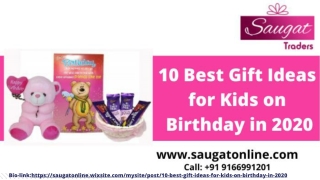 10 Best Gift Ideas for Kids on Birthday in 2020