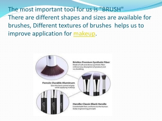 Brushes - VLCC Institute