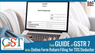 How to File GSTR 7 TDS Form