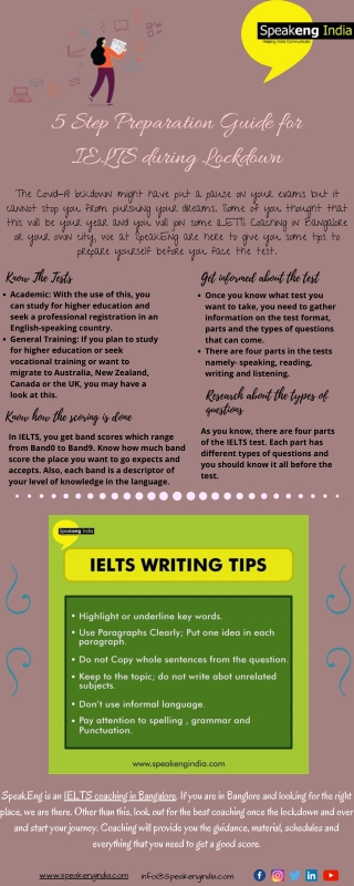 5 Step Preparation Guide for IELTS during Lockdown