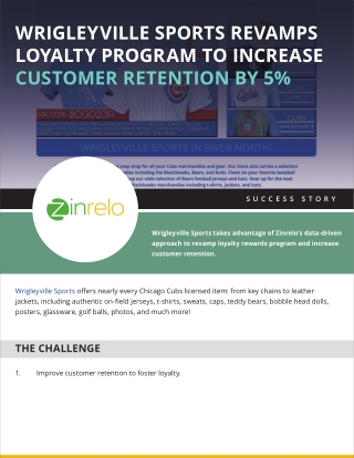 Wrigleyville Sports Revamps Loyalty Program to Increase Customer Retention By 5%