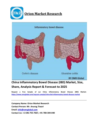 China Inflammatory Bowel Disease (IBD) Market Size, Share and Forecast 2019-2025