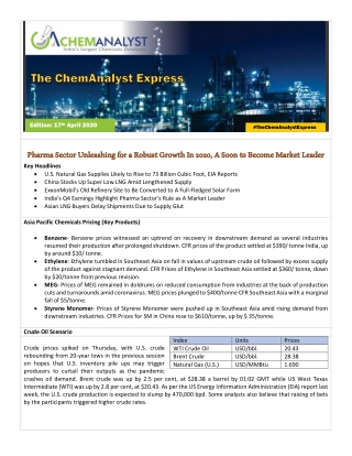 Pharma Sector Unleashing for a Robust Growth In 2020, A Soon to Become Market Leader