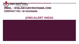 Government Job In Rajasthan in india