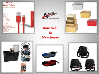 Bulk Sales New Jersey | Bulk Sale In New Jersey