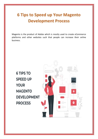 6 Tips to Speed Up Your Magento Development Process