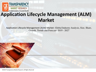 Application Lifecycle Management Market worth US$ 5,701.9 Mn by 2027