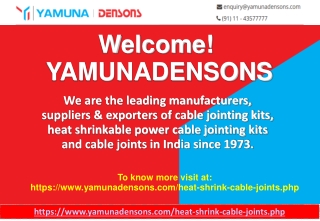 Heat Shrinkable Power Cable Jointing Kits-Yamunadensons