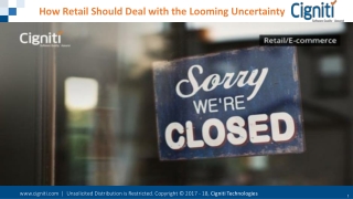 How retail should deal with the looming uncertainty