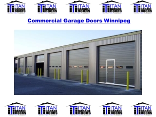 Commercial garage doors winnipeg