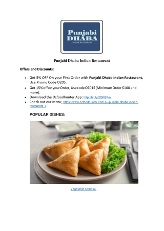 5% OFF - Punjabi Dhaba - Indian food surfers paradise, Qld