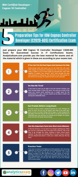 IBM Cognos Controller Developer (C2020-605) Certification: Top 5 Preparation Tips
