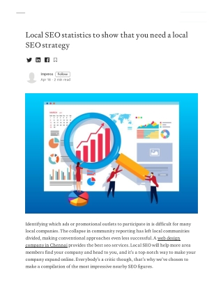 Local SEO statistics to show that you need a local SEO strategy