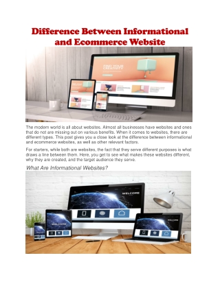 ecommerce website design