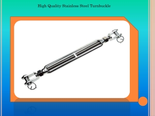 High quality stainless steel turnbuckl