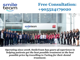 Dental Treatments Costs in Turkey & Other Dental Treatments