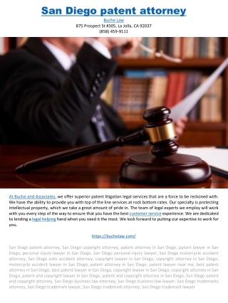 San Diego patent attorney