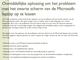 Microsoft bellen online assistentie voor mij