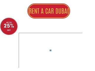 rent a car dubai