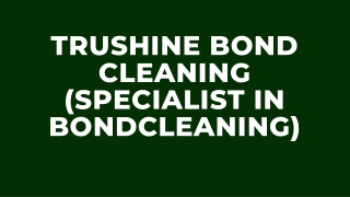 Luxury professional cleaners Brisbane