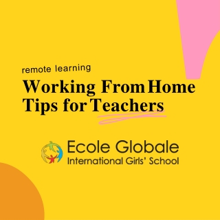 Working From Home Tips for Teachers