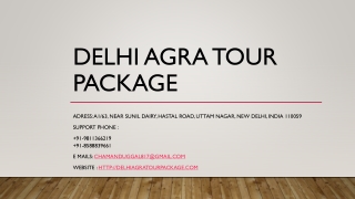 Delhi to agra tour package one day | Agra Tour by Car from Delhi