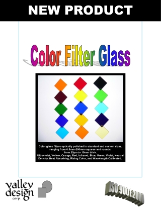 Color glass filters