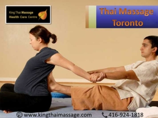 Relaxx  and Enjoy Thai Massage Toronto with our Professional Therapist - King Thai Massage