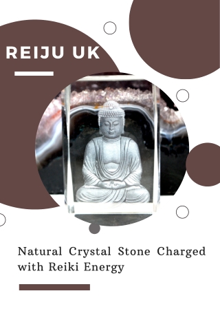 Natural Crystal Stone Charged with Reiki Energy