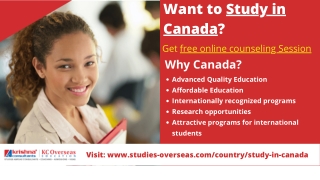 Want to Study in Canada?