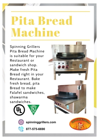 Pita Bread Machine