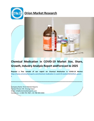 Chemical Medication in COVID-19 Market p