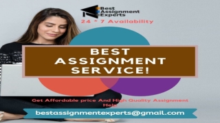 Best Assignment writing Services, Assignment Help Online