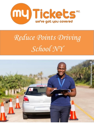 Reduce Points Driving School NY