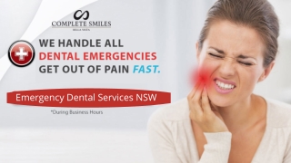 #1 Emergency Dental Services NSW | Tooth Extractions, Root Canals