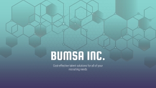 Canadian Recruitment Agency | BumsaInc |  staff outsourcing