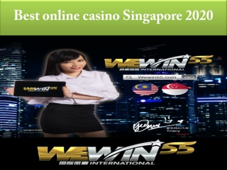 Best online casino Singapore 2020