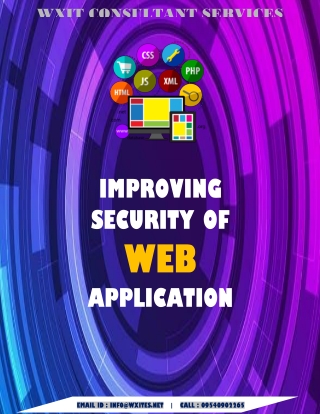 Improving Security of Web Application
